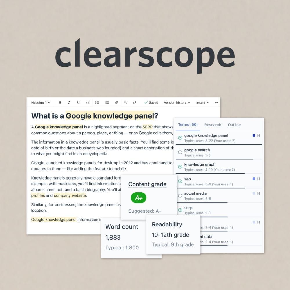 Clearscope Review 2026 - My honest experience