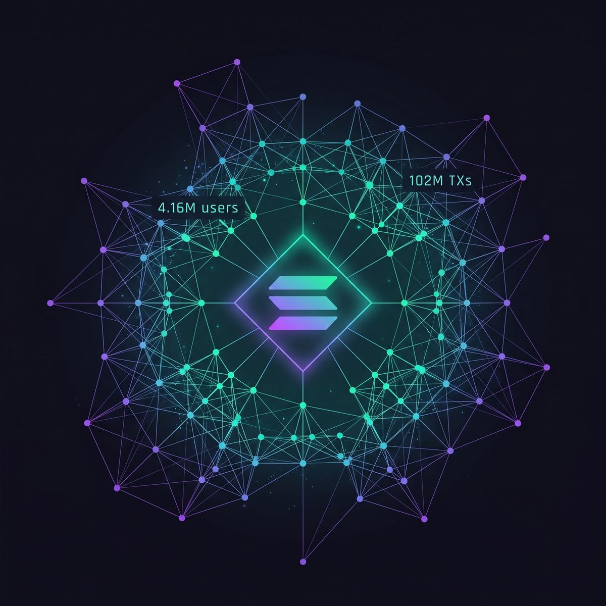 Solana Statistics 2026 blockchain network