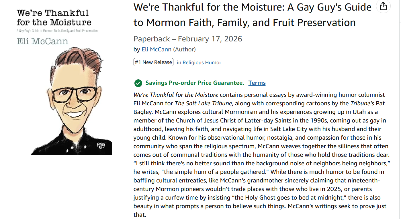 We're Thankful For The Moisture