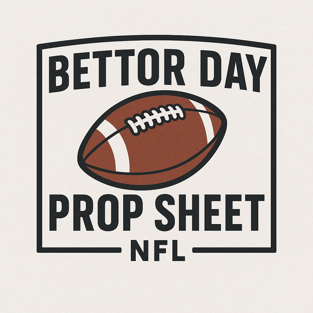 NFL Prop Sheet: Week 12