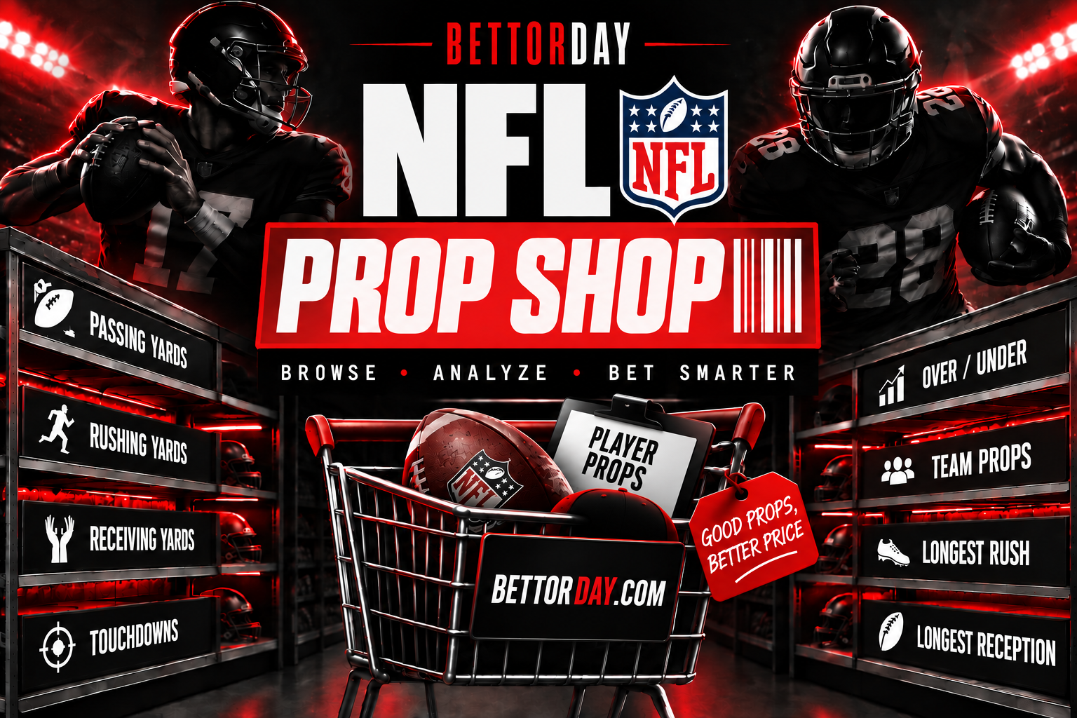 NFL Prop Shop Week 1