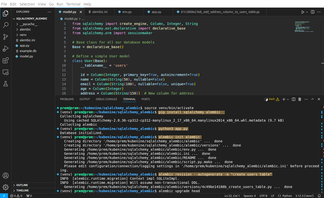 SQLAlchemy session management and database connection pooling