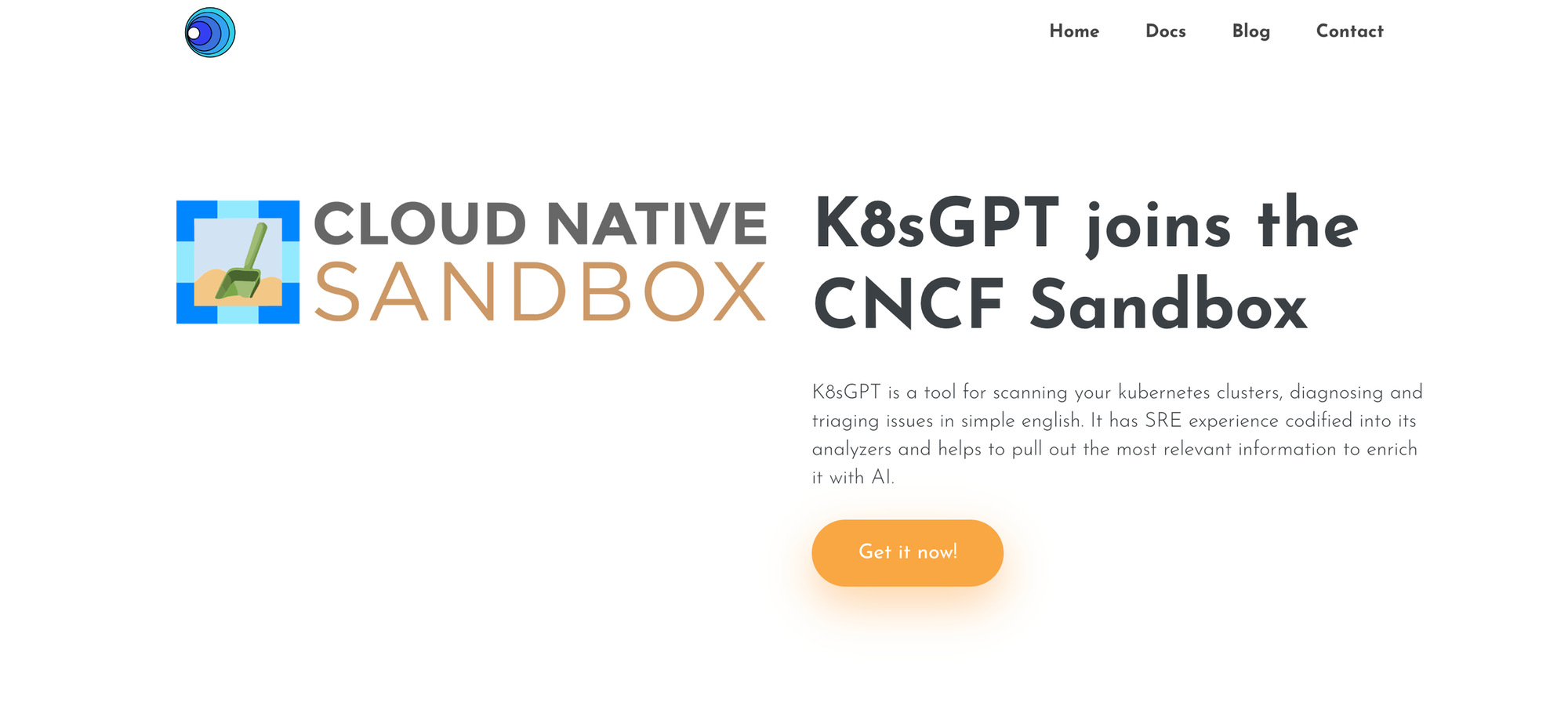 K8sGPT AI-powered Kubernetes diagnostics scanning cluster for issues
