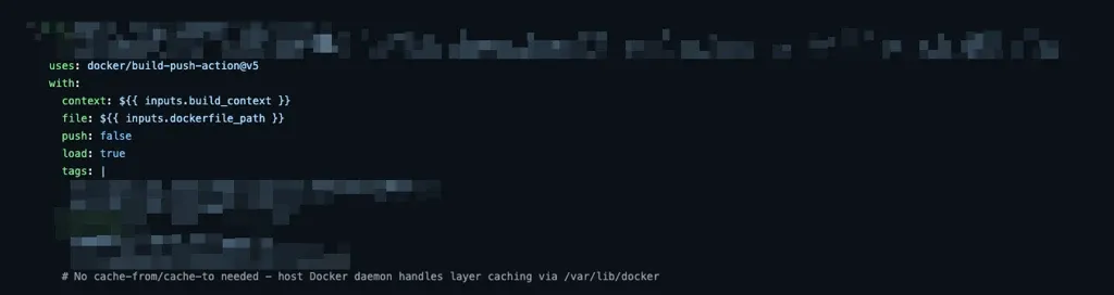 GitHub Actions pipeline execution time comparison