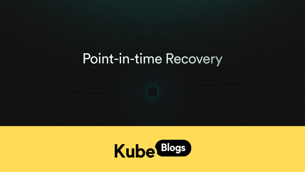 Point-in-time recovery PITR in modern relational databases