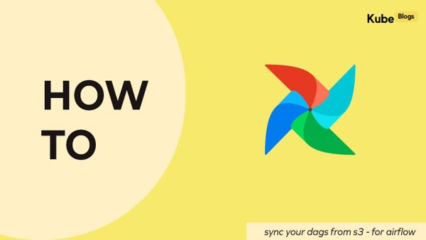 Apache Airflow S3 DAG management architecture diagram