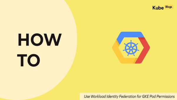 GKE Workload Identity Federation architecture diagram