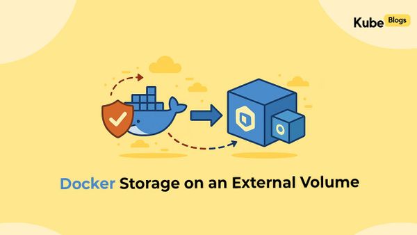 Configuring Docker storage on an external volume for persistent container data