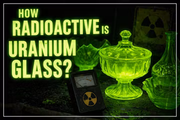 How Radioactive is Uranium Glass? Is it Risky to Handle? Feature Image