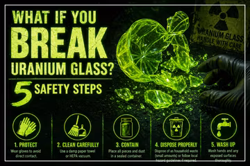 What If You Break Uranium Glass? 5 Safety Steps to Avoid Radioactive Dust & Sharp Shards Feature Image