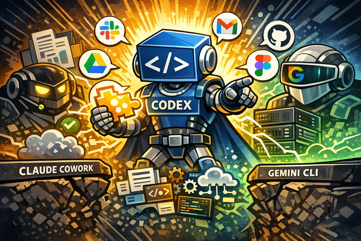 오픈AI, ‘코덱스 플러그인’으로 업무 자동화 판 흔든다…클로드·제미나이와 정면 승부