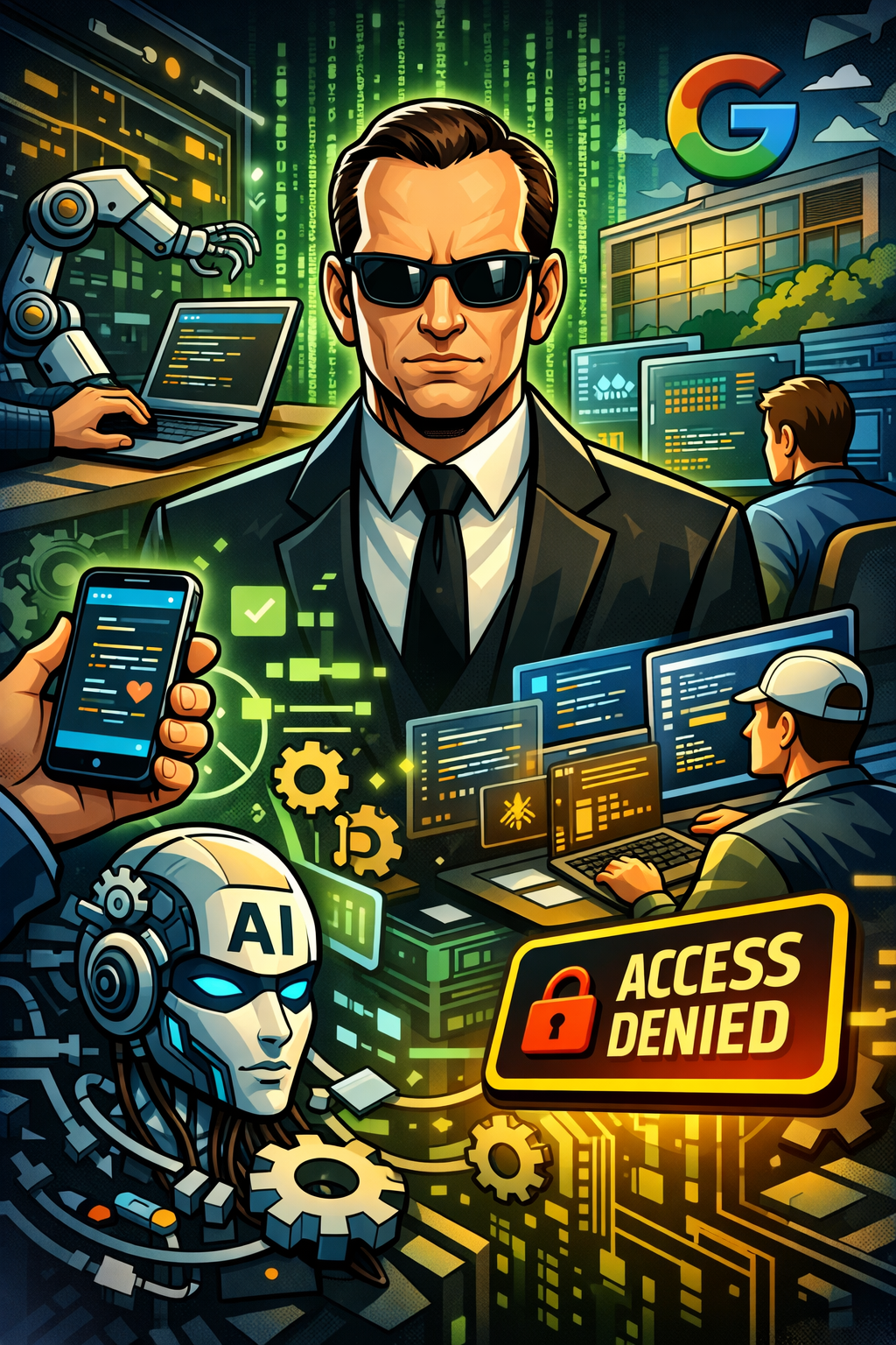 구글 ‘에이전트 스미스’ 내부 열풍…접속 제한까지 걸린 AI 코딩 혁신의 실체