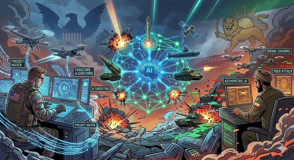 "생각보다 빠르다" 美, 이란 공습에 '전쟁 알고리즘' 전면 투입... AI 전면전 개막