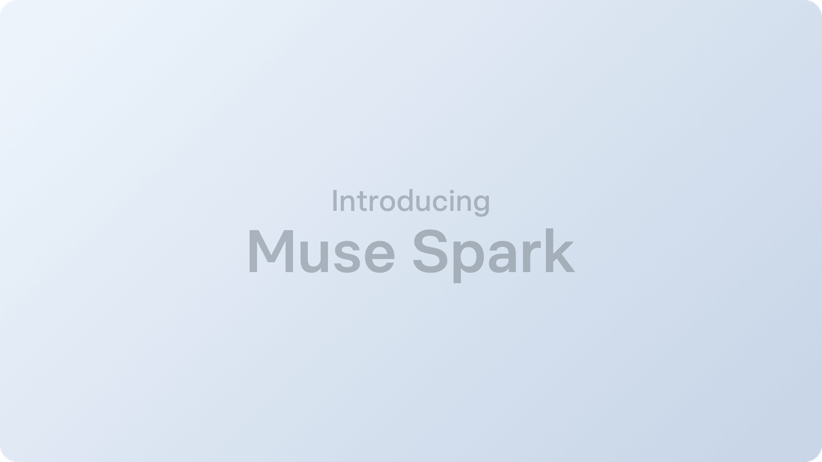 메타, 자체 개발 AI 공개 '뮤스 스파크(Muse Spark)'