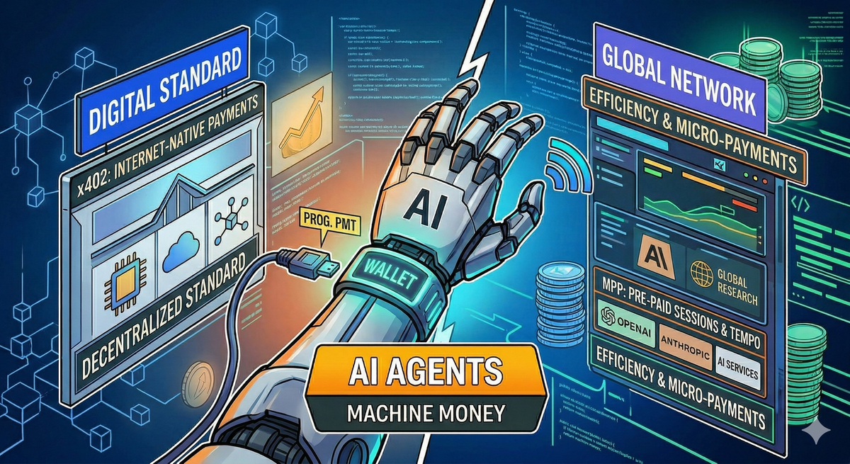 AI가 지갑 여는 시대… 코인베이스 vs 스트라이프, ‘머신 머니’ 주도권 전쟁