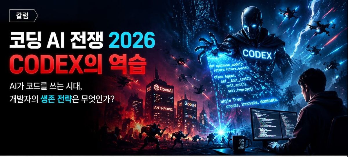 코딩 AI 전쟁 2026 - CODEX의 역습