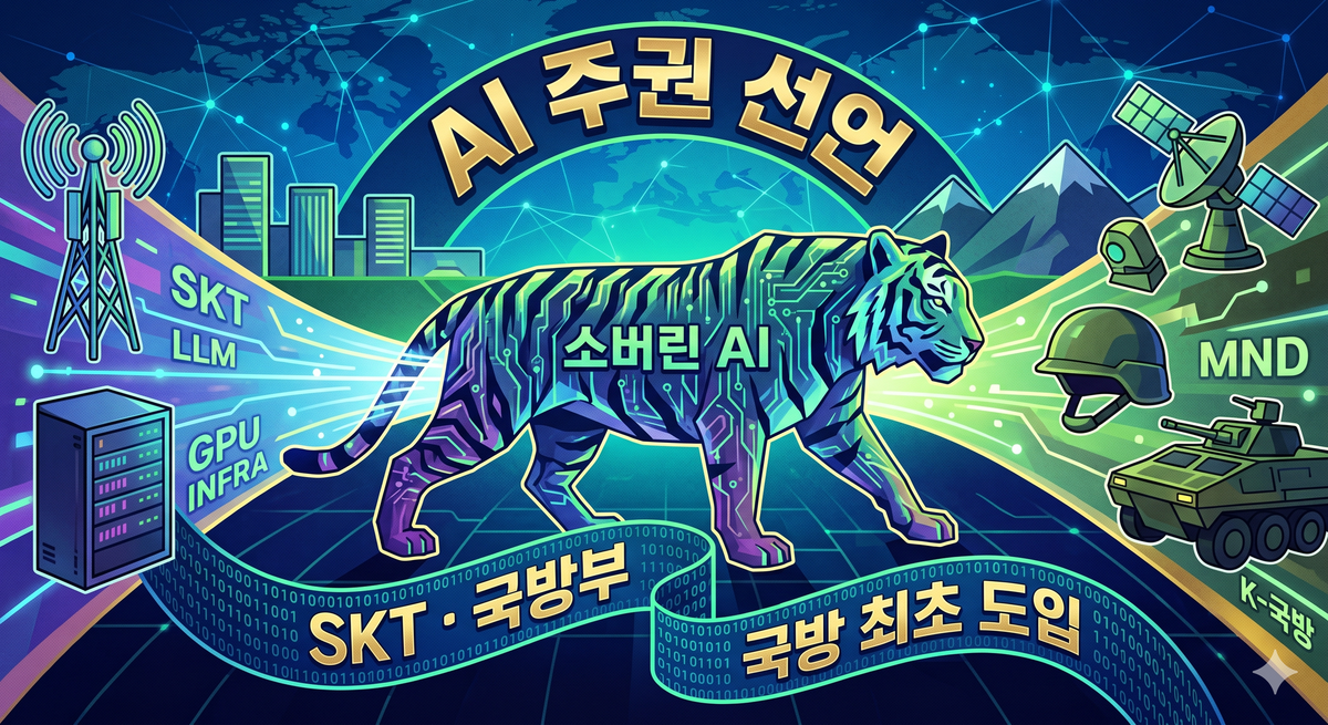 K-방산의 심장부, '소버린 AI'로 뛴다... SKT·국방부 AI 주권 선언