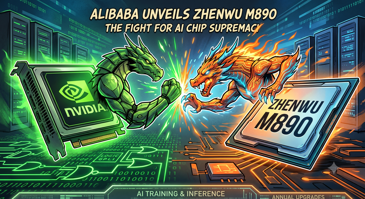 엔비디아 독주 막아선다…중국 알리바바, AI 반도체 '젠우 M890' 파격 공개