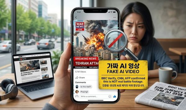 이란 전쟁, ‘가짜 AI 전쟁 영상’이 진짜 전쟁만큼 무섭다