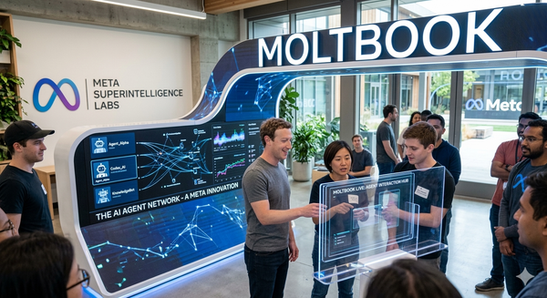 메타, ‘AI들의 광장’ 몰트북 인수… 에이전트 생태계 주도권 잡는다