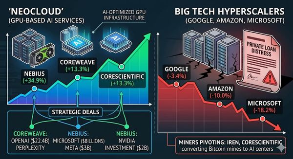 "덩치 큰 공룡 비켜"… AI 시대, '네오클라우드' 신흥 강자 부상