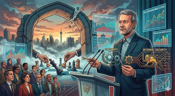 포스트 하메네이 시대 개막, 이란의 운명 쥔 실용주의 킹메이커 '알리 라리자니' 전격 부상