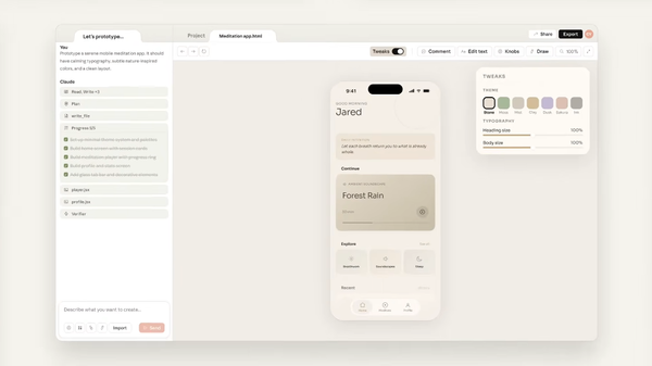 클로드 디자인(Claude Design) 공개, 앤트로픽 AI 디자인 도구