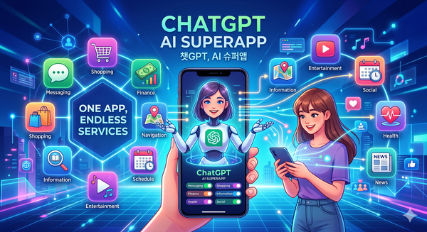 챗GPT, AI 슈퍼앱으로 진화한다... IPO 앞둔 오픈AI의 승부수