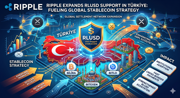 리플(Ripple), 튀르키예 시장 겨냥 RLUSD 지원 확대…글로벌 스테이블코인 전략 가속화