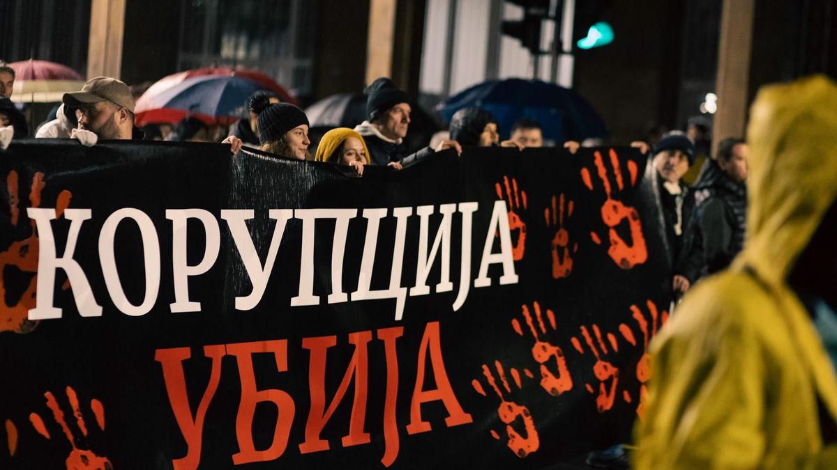 Demonstrationer i Serbien med stort gennembrud