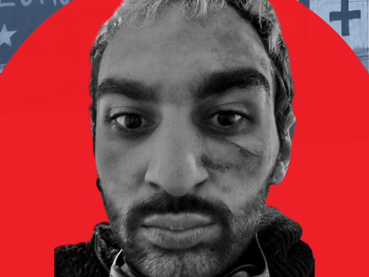 For Nika sluttede protesten brat: ”Tror du, vi vil lade sådan nogle bøsserøve overtage landet?”