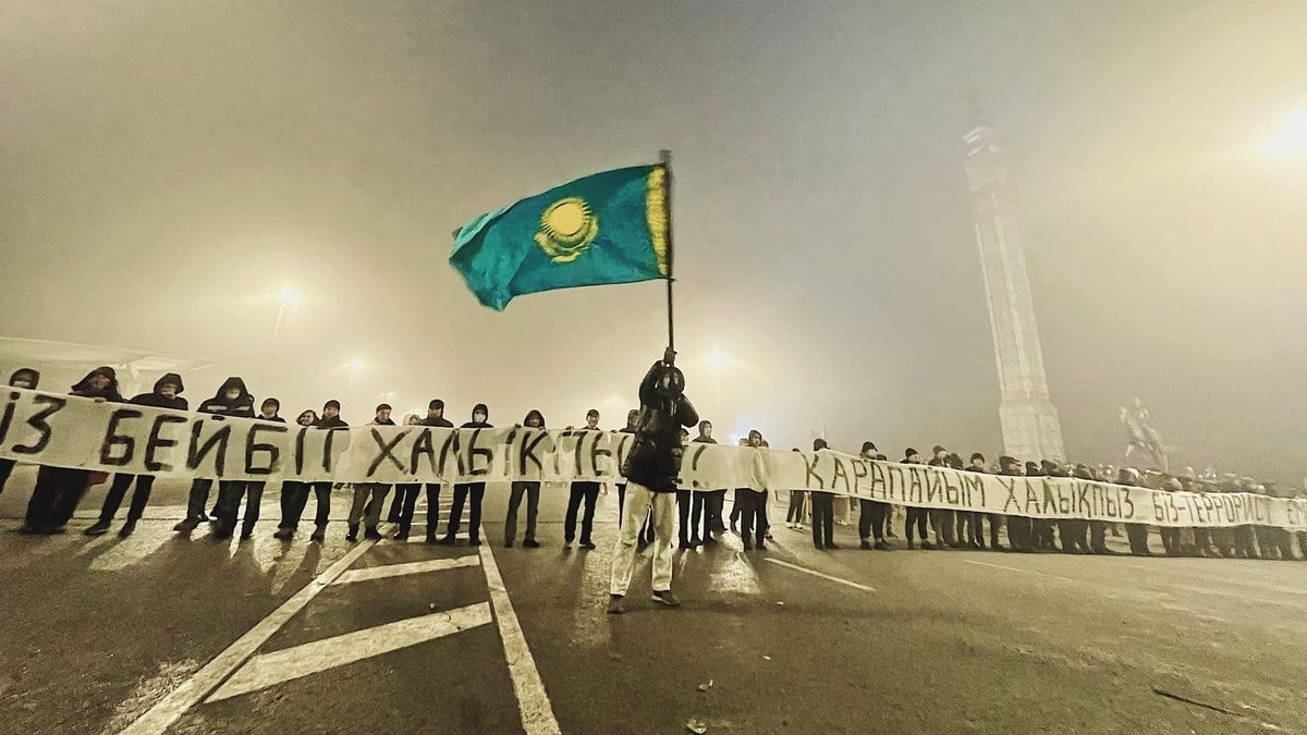 Blodige Januar - Qandy Qantar - gør stadig ondt på Kasakhstan