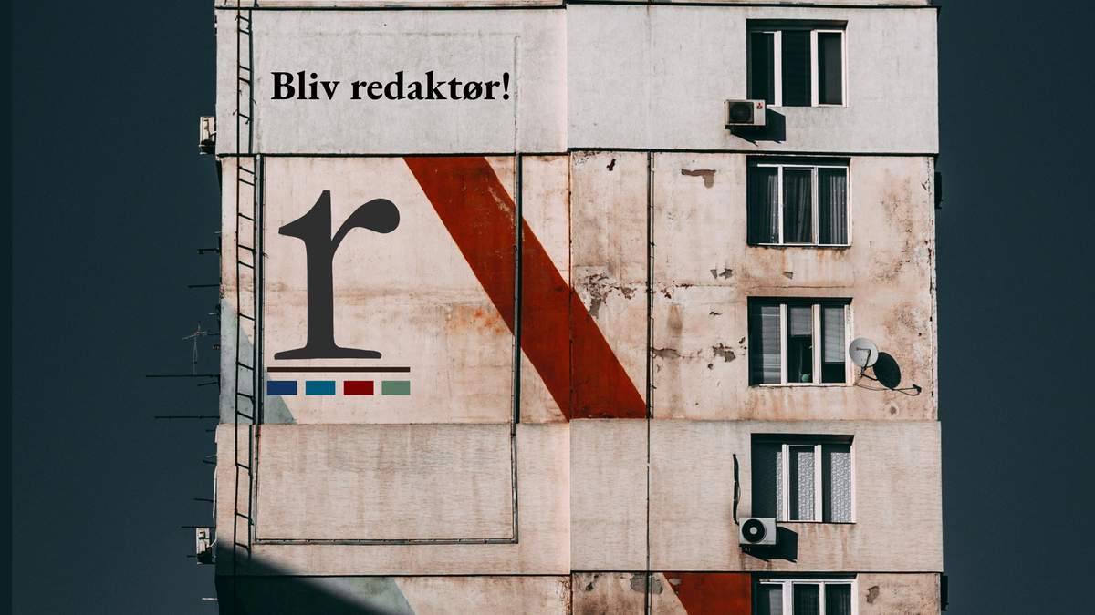 Er du Magasinet rØSTs nye redaktør?