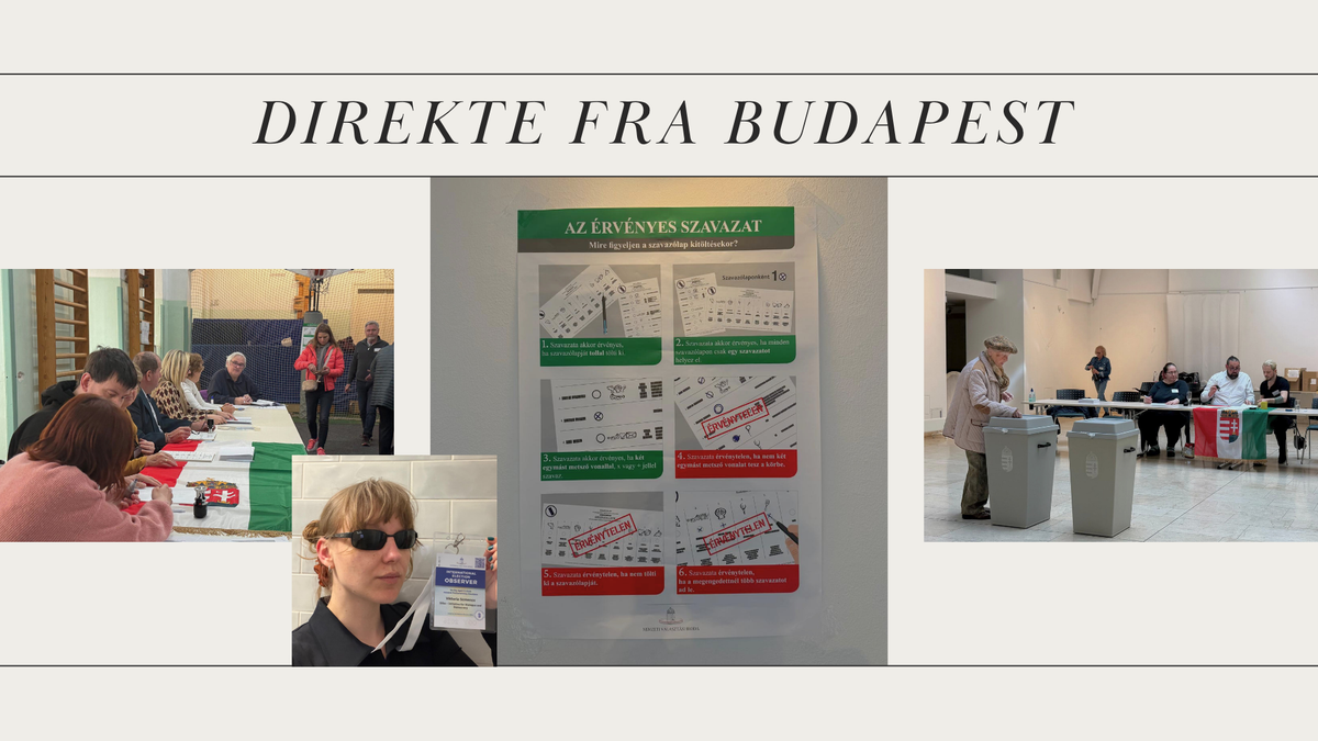 DIREKTE FRA BUDAPEST