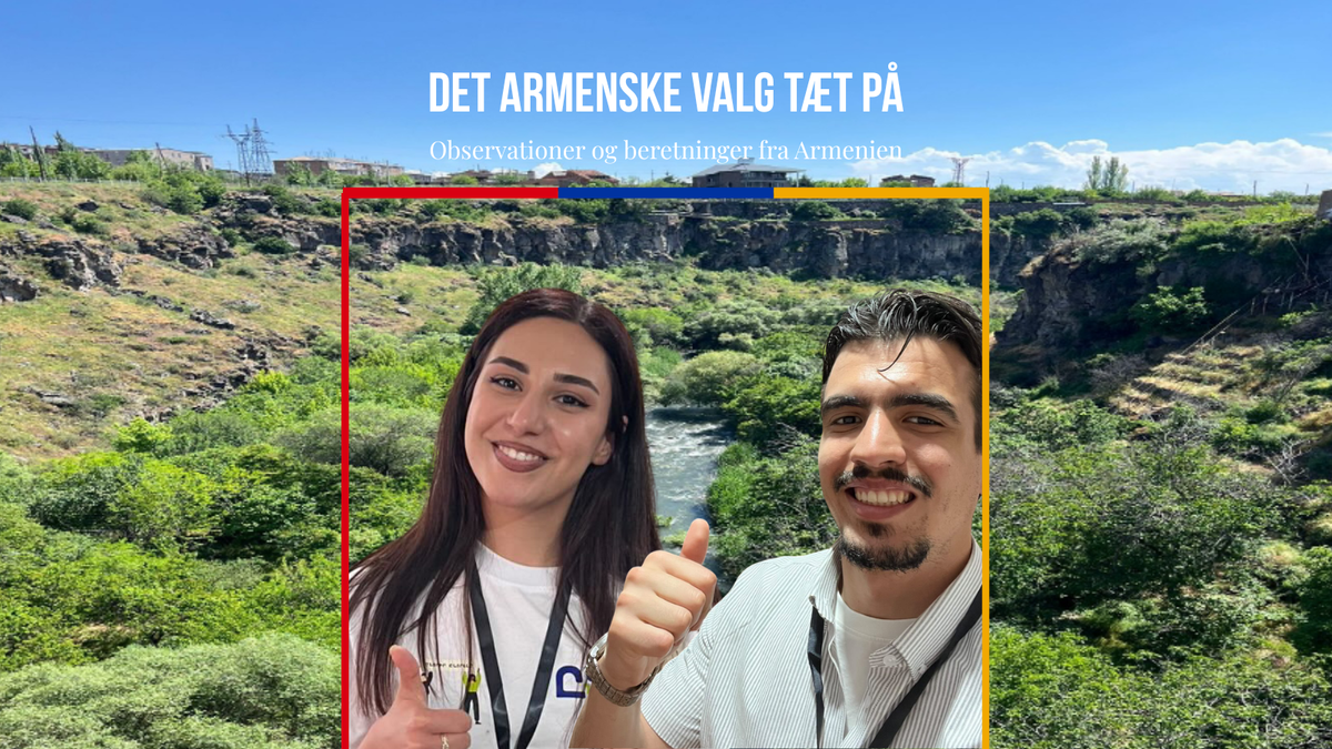En dag med demokratiet i Armenien