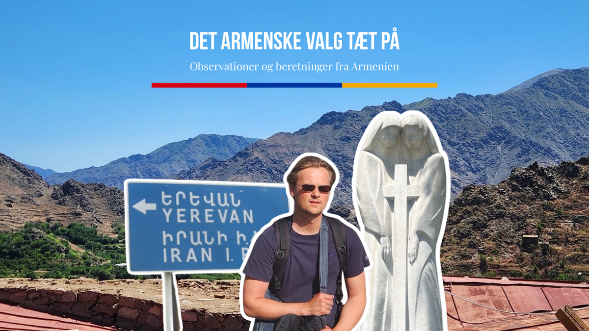 Fra Jerevan til den iranske grænse