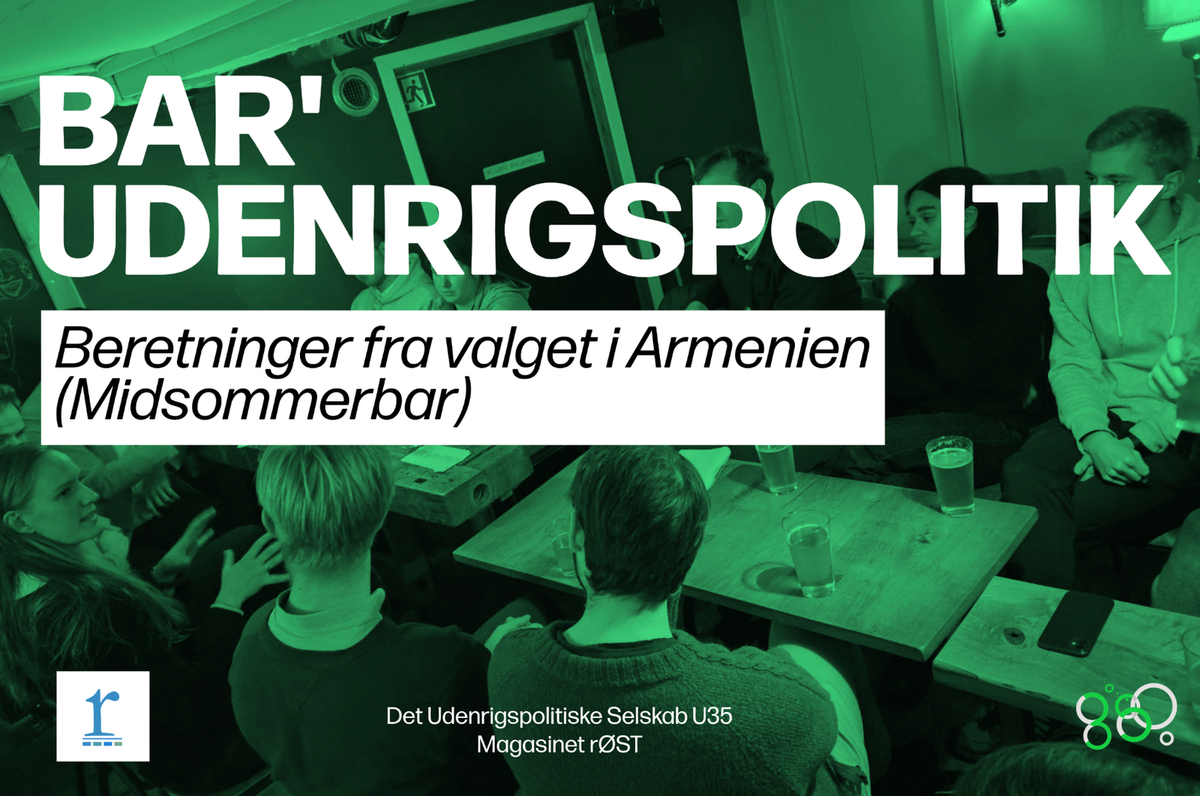 Køl ned med en øl og en fortælling fra Armenien
