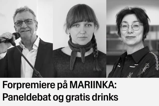 Gratis drinks, forpremiere og paneldebat