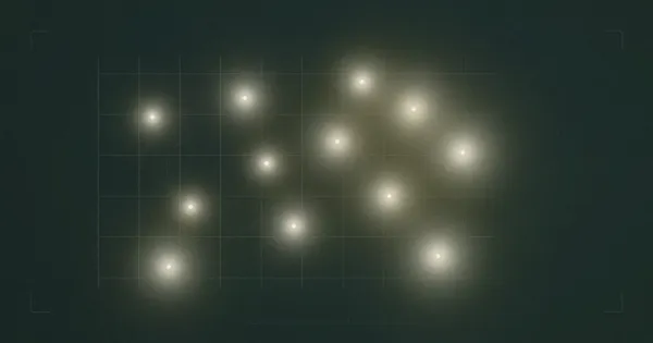 Las luces encendidas por dentro