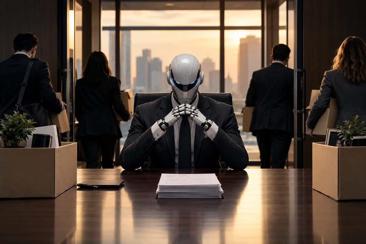 AI Did Not Sign the Layoff Memo