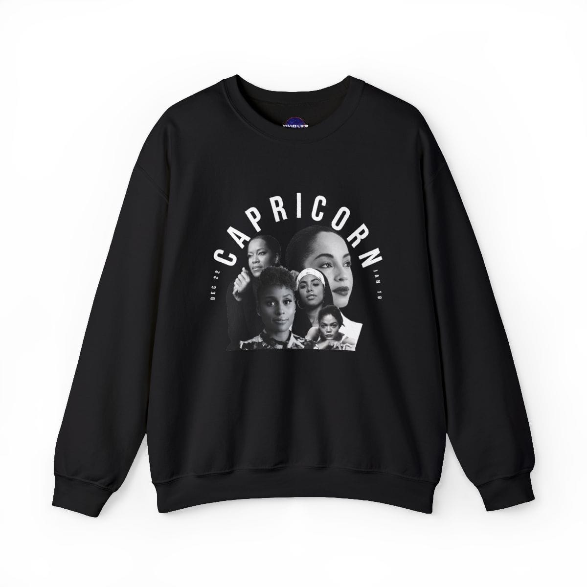 That Girl Capricorn Collage Crewneck