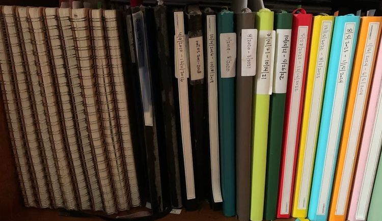 ...to keep on nodding terms with the people we used to be..." Joan Didion