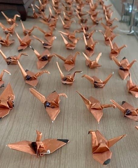 Paper cranes