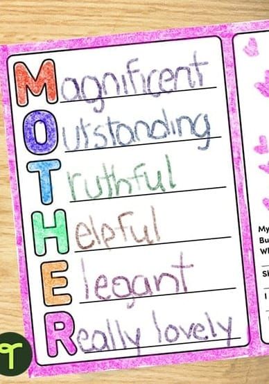 An acrostic micro-essay for Mother's Day