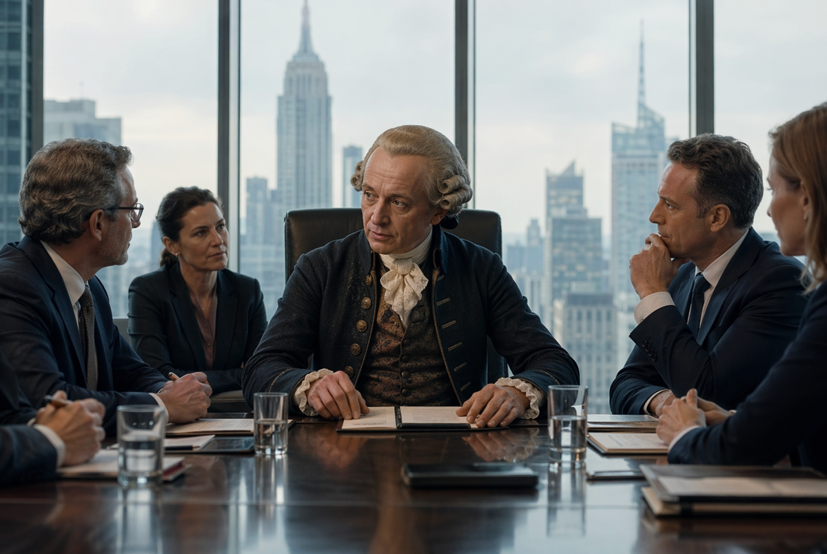 The Good Will in the Boardroom: Kantian Leadership for Institutions