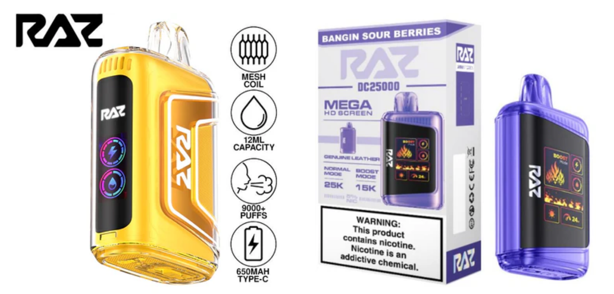 vaporesso xros how long do pods last RAZ CA6000 DISPOSABLE-$14.99