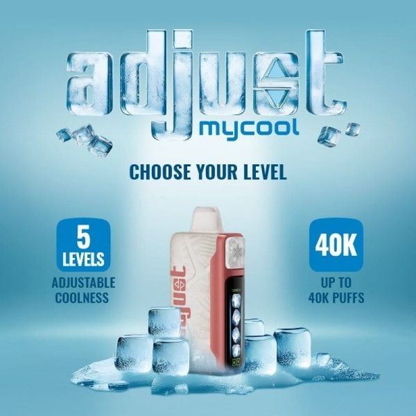 Adjust MyCool: The Smart Vape Revolution with 5 Cool Levels