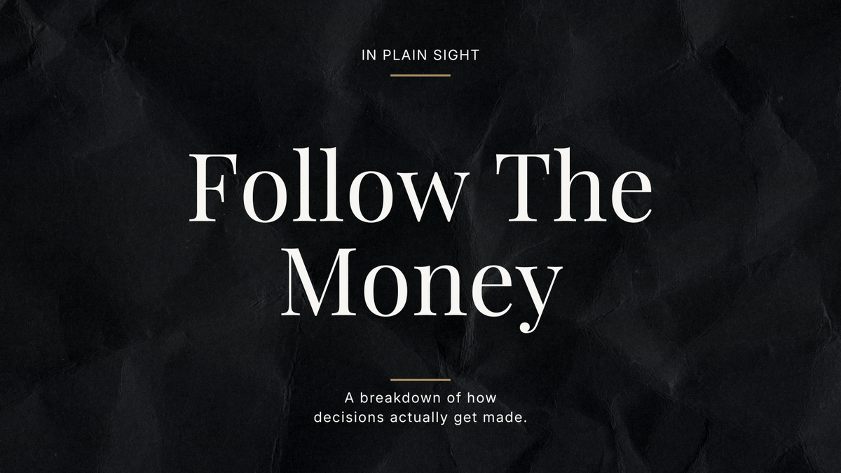 Follow The Money