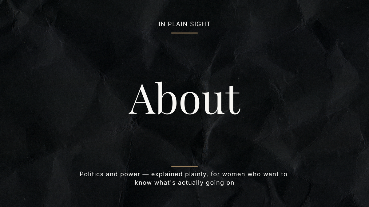 About In Plain Sight