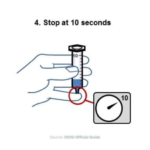 How-to-do-iddsi-flow-test-step-4